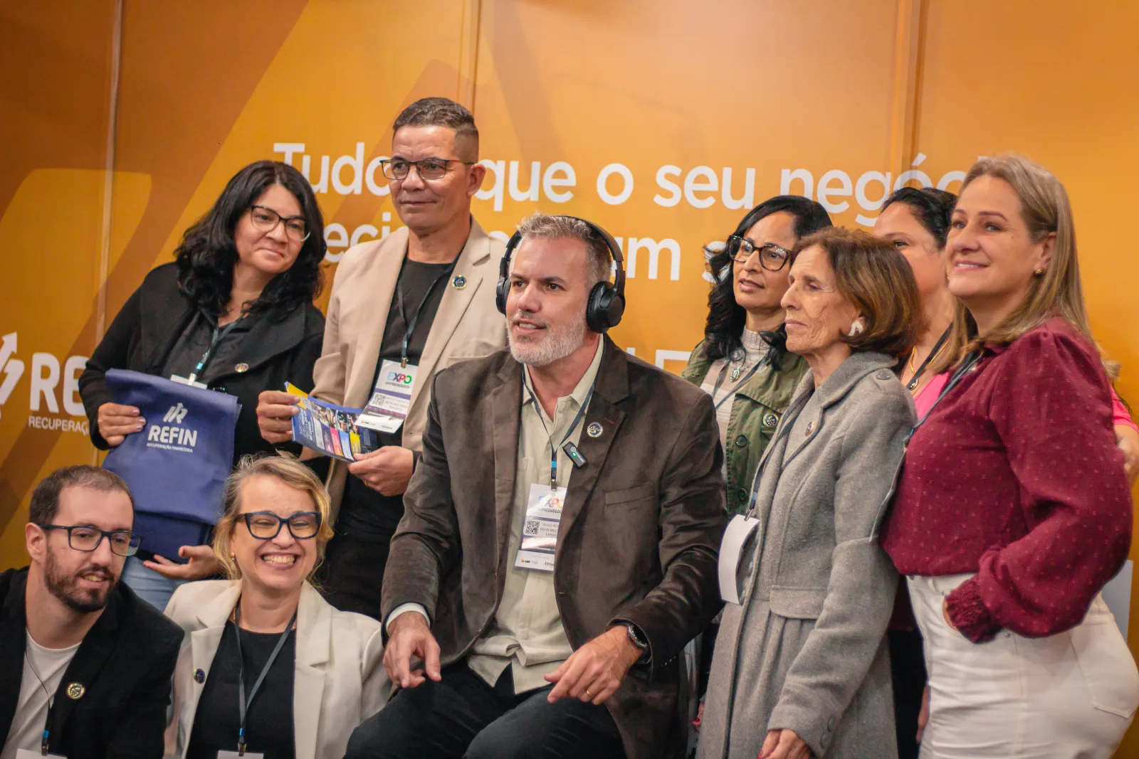 Estande da Refin na Expo Empreendedor 2026